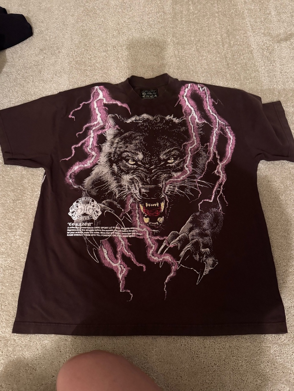 Darc sport oversized tee shirt